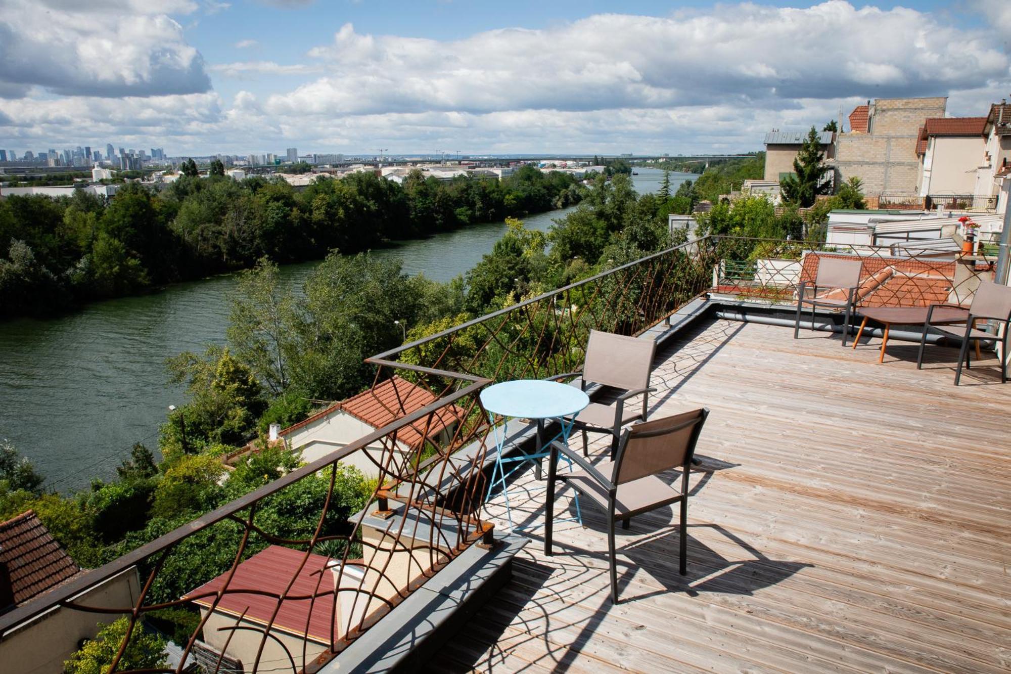 Bed and Breakfast L'Atelier Sur Seine Épinay-sur-Seine Exterior foto