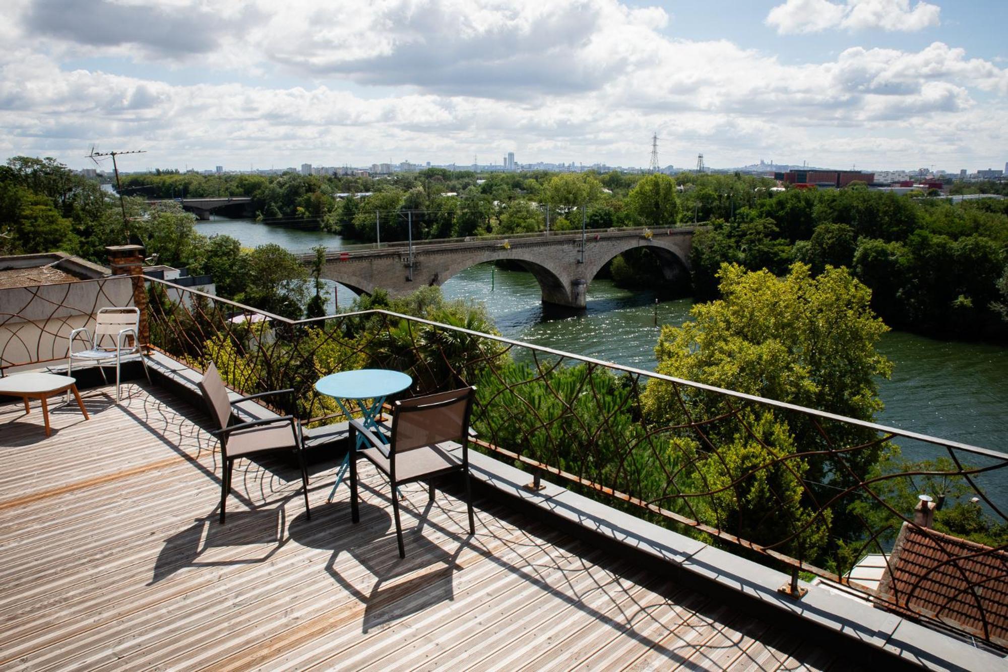 Bed and Breakfast L'Atelier Sur Seine Épinay-sur-Seine Exterior foto