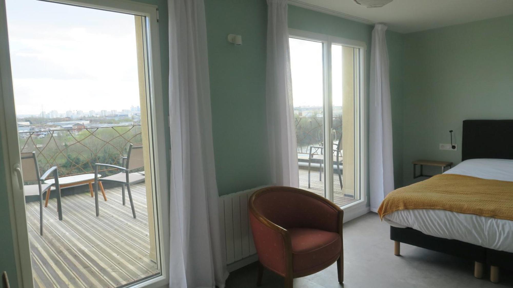 Bed and Breakfast L'Atelier Sur Seine Épinay-sur-Seine Habitación foto