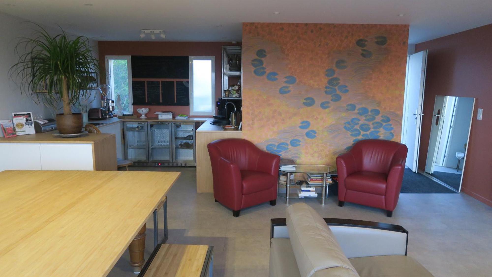 Bed and Breakfast L'Atelier Sur Seine Épinay-sur-Seine Habitación foto